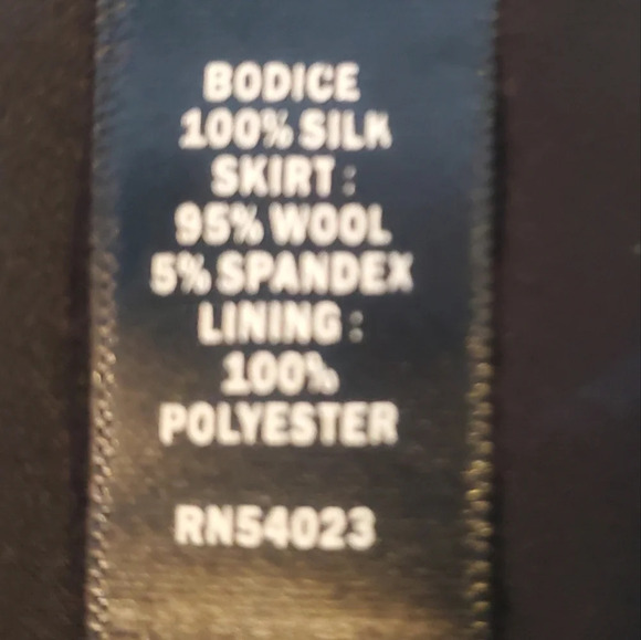 💚5/$25 Banana Republic Silk & Wool Bodice Pencil Sheath Dress Size XS - Picture 7 of 8